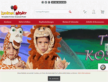Tablet Screenshot of karneval-wagner.de